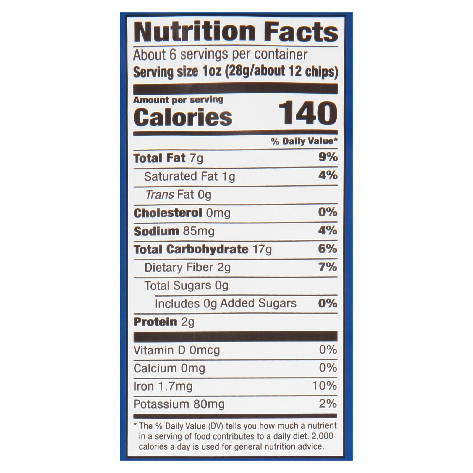 Garden Of Eatin' - Chip Blue Corn - Case Of 12-5.5 Oz - Image 3