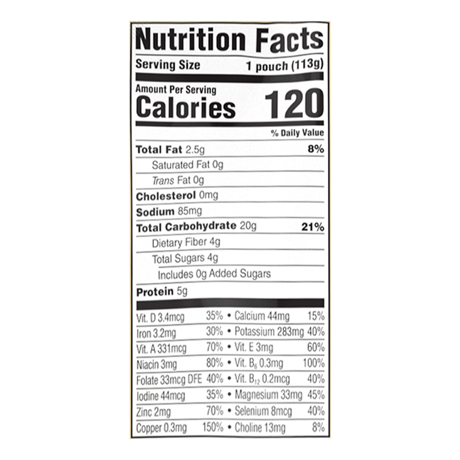 Cerebelly - Puree Sweet Pot Pnto Bn - Case Of 6-4 Oz - Image 2