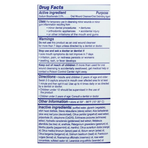 Eco-dent Dailyrinse Mouthrinse, Mint, 8 Oz - Image 2
