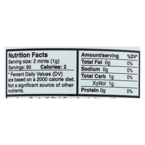 Epic Dental, Xylitol Mints, Fruit Xylitol Bottle, 180 Ct - Image 4