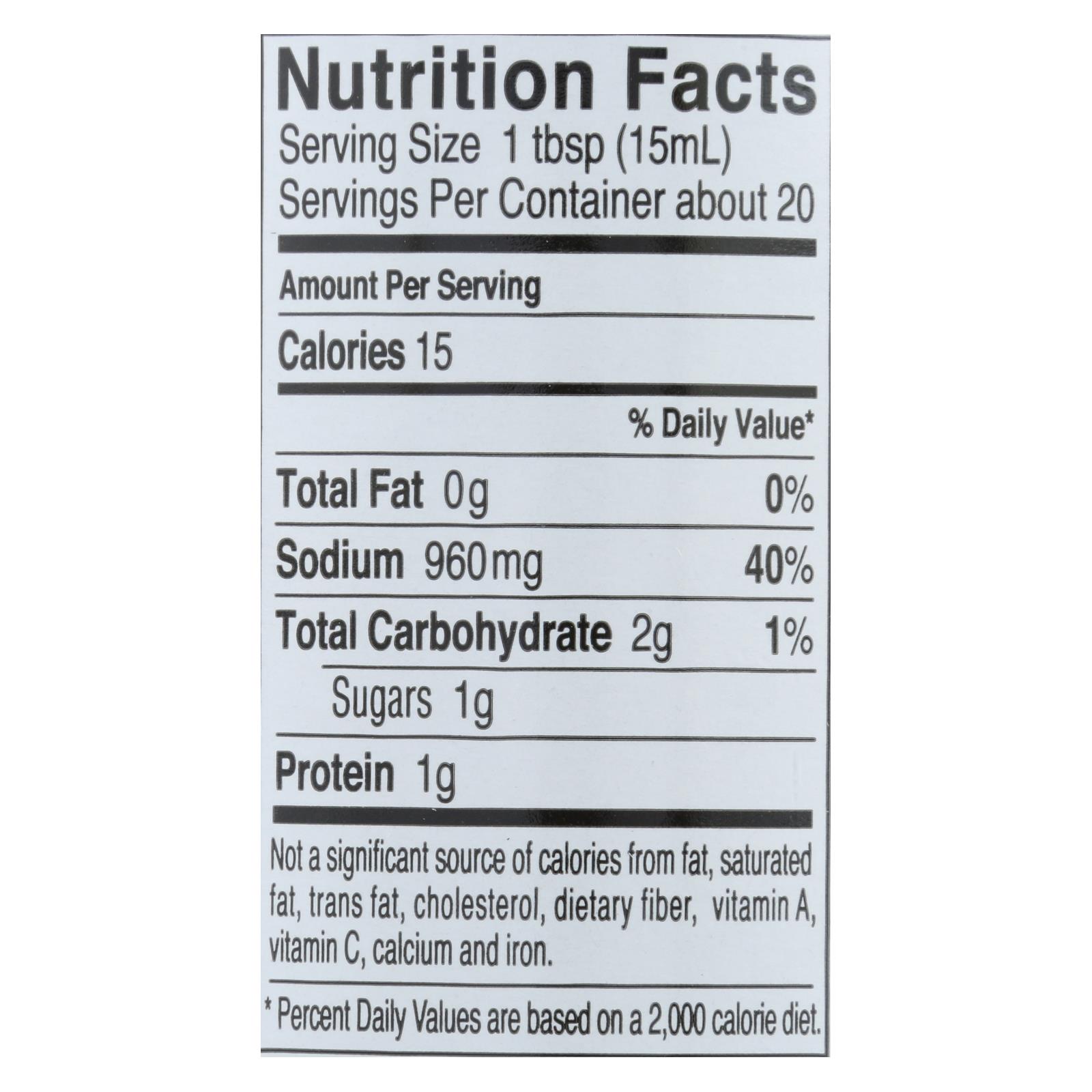 Kikkoman Soy Sauce, Gluten Free, Case Of 6, 10 Fl Oz. - Image 2