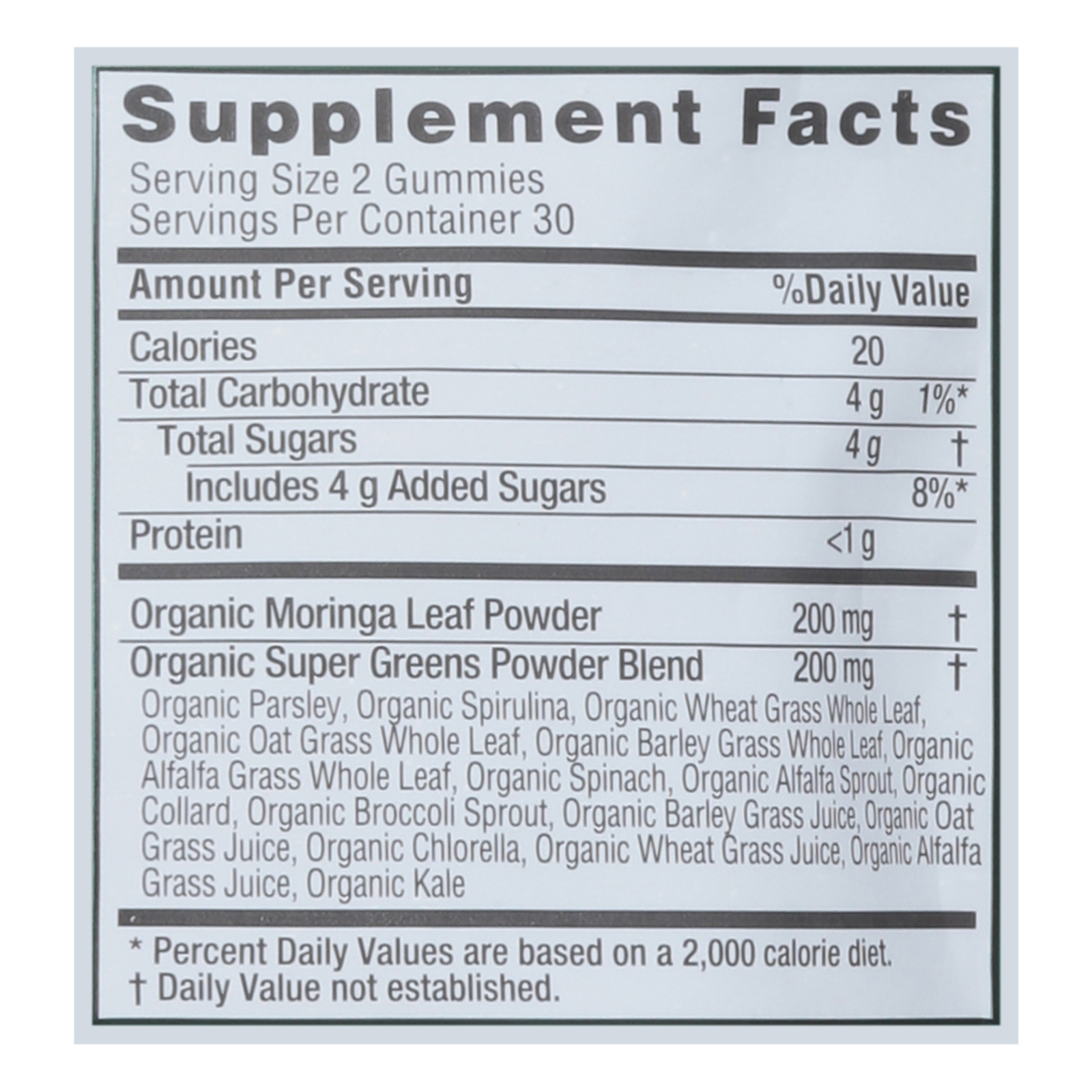 Kuli Kuli - Spr Gmmy Moringa Spr Green - 1 Each-60 Ct - Image 3