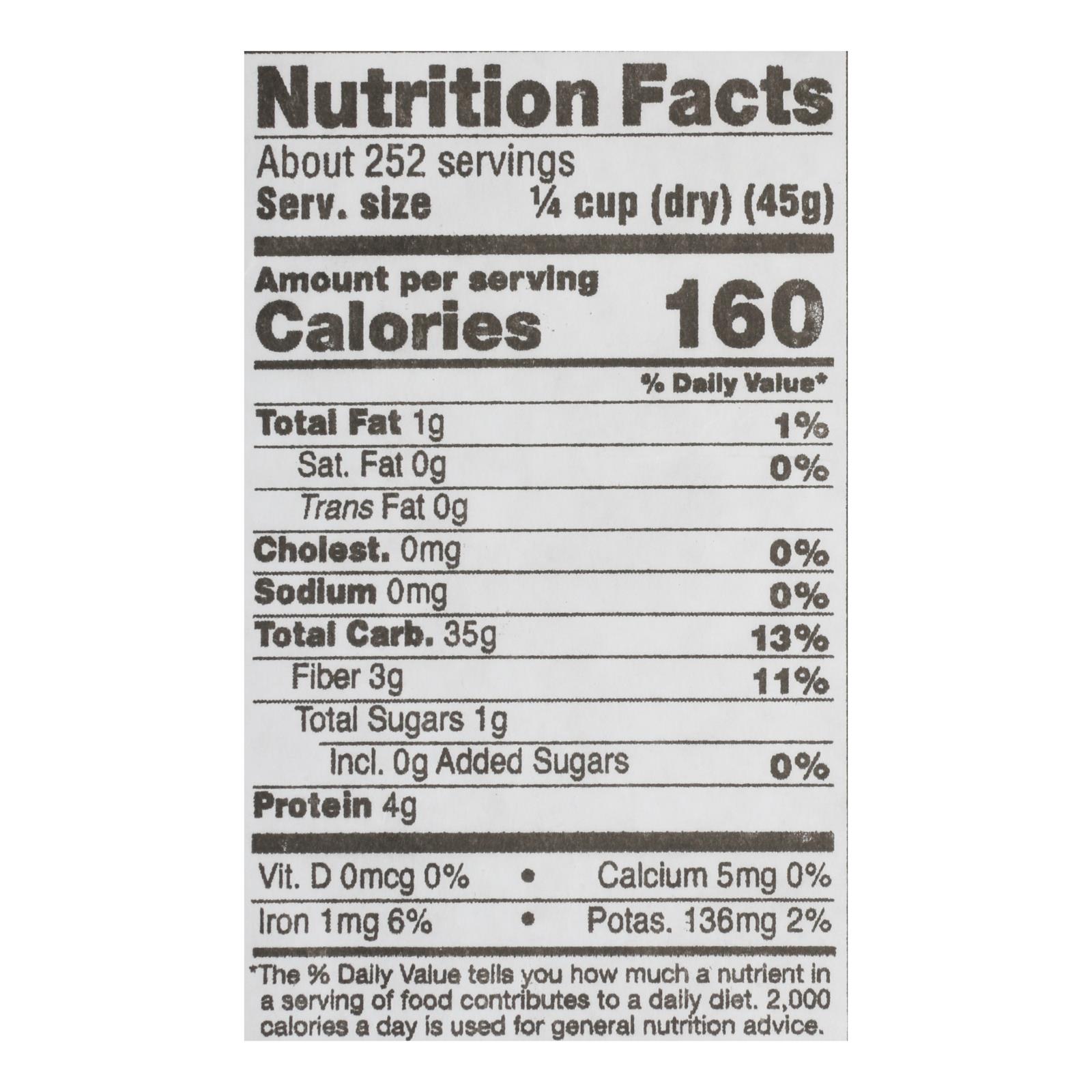 Lundberg Family Farms Wild Blend Whole Grain Brown Rice, Single Bulk Item, 25lb - Image 3