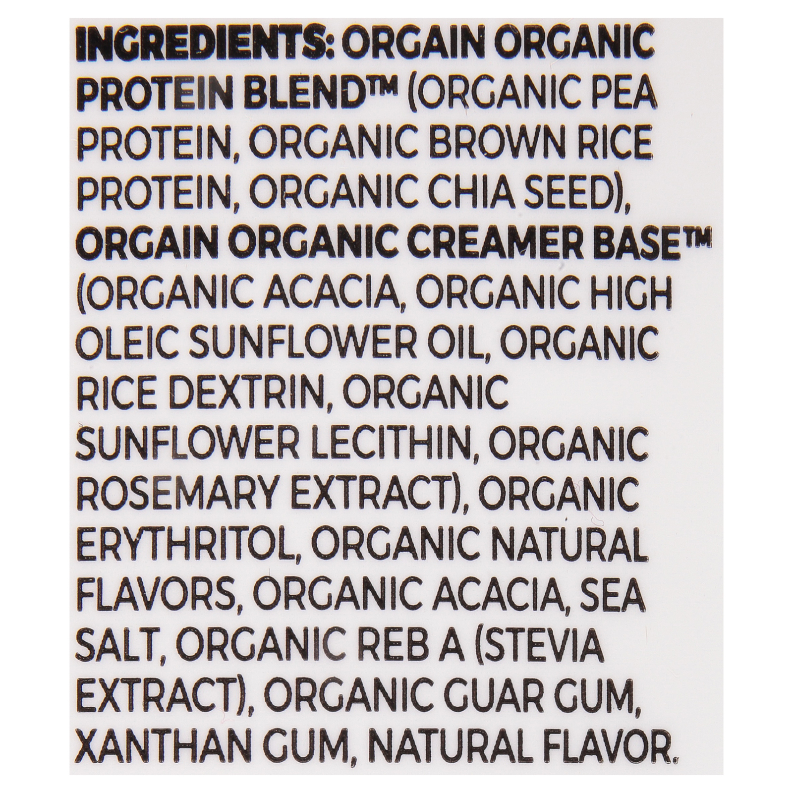 Orgain Organic Plant Based Protein Powder - 1 Each - 1.02 Lb - Image 2