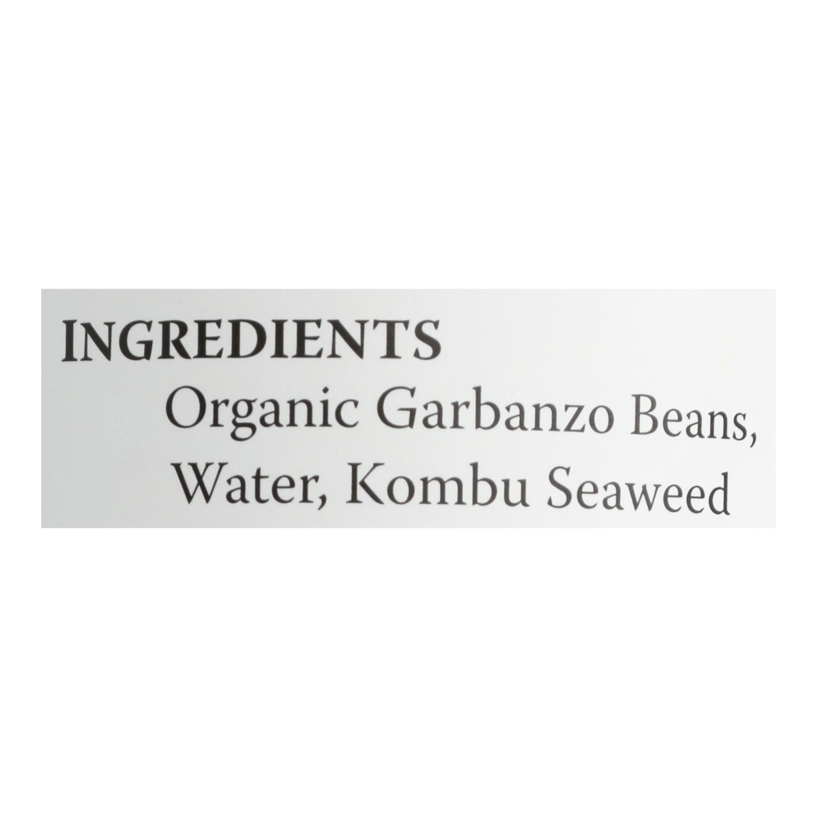 Eden Foods Organic Garbanzo Beans, Case Of 12, 15 Oz. - Image 2