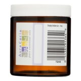 Aura Cacia, Bottle, Glass, Amber, Wide Mouth With Writable Label, 4 Oz