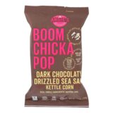 Angie's Kettle Corn  Dark Chocolaty Drizzled Sea Salt, Case Of 12, 5.5 Oz