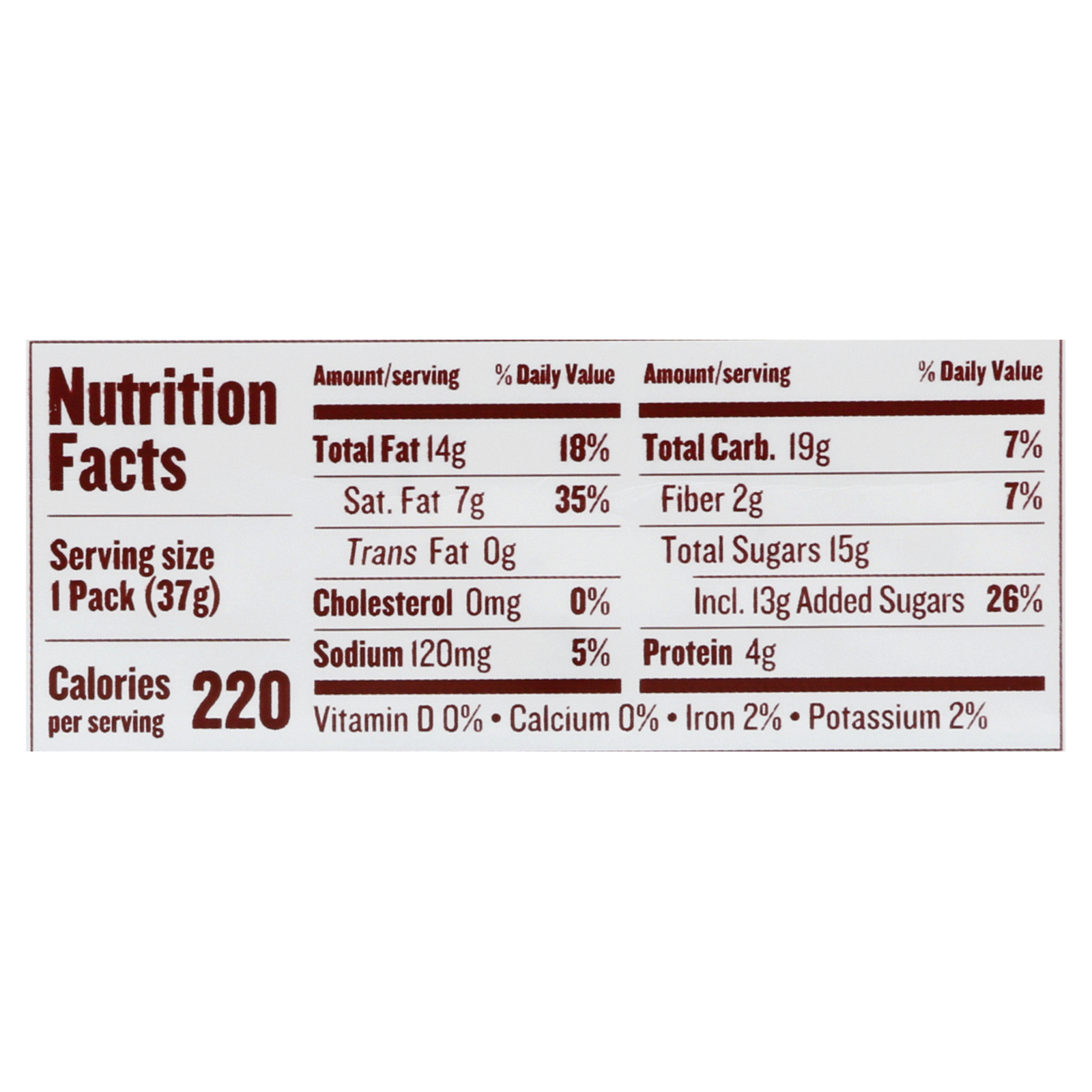 Justin's - Cups Drk-ch Peanut Butter Crisp - Case Of 12-1.32 Oz - Image 2