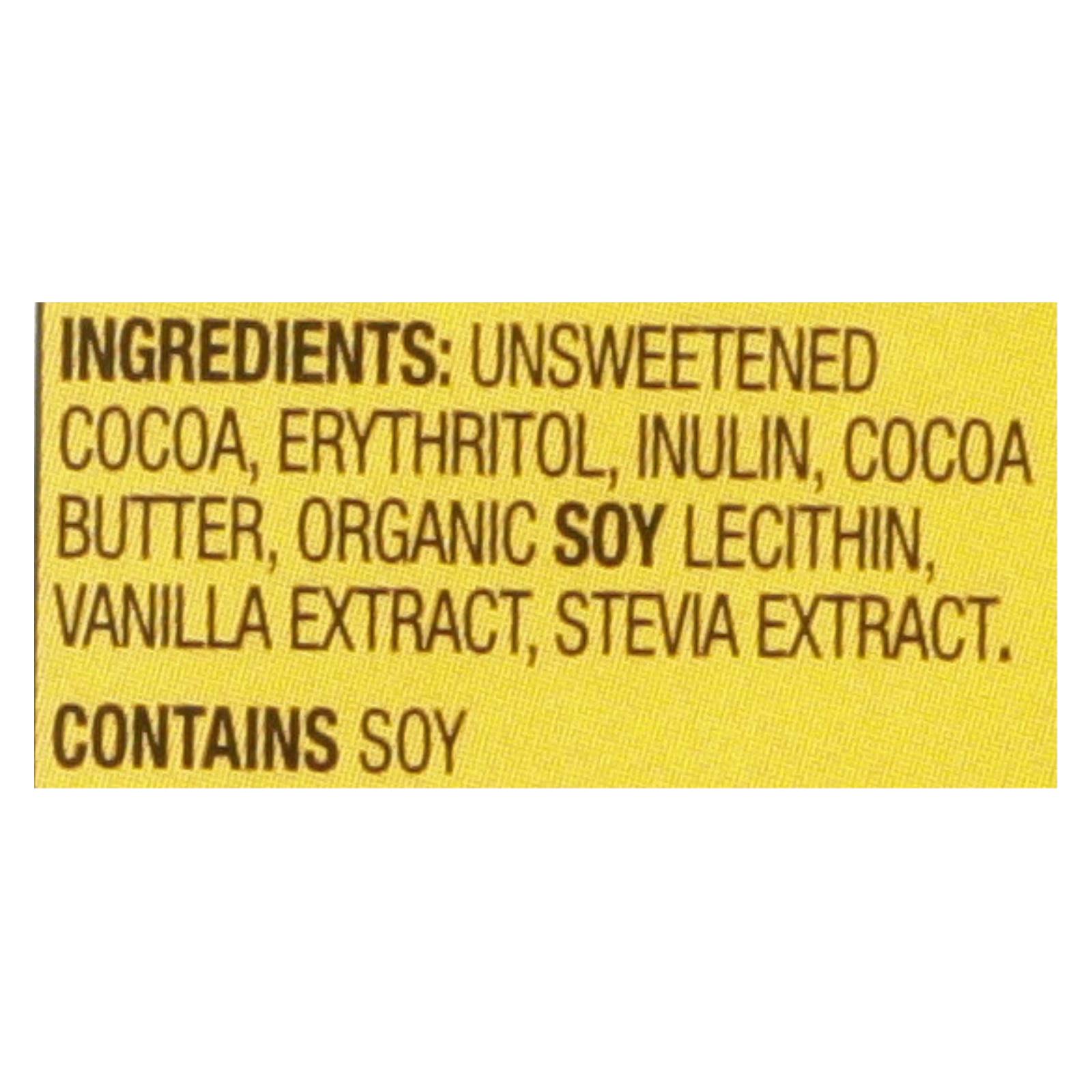 Lily's Sweets Chocolate Bar, Extra Dark Chocolate, 70% Cocoa, 2.8 Oz Bars, Case Of 12 - Image 3