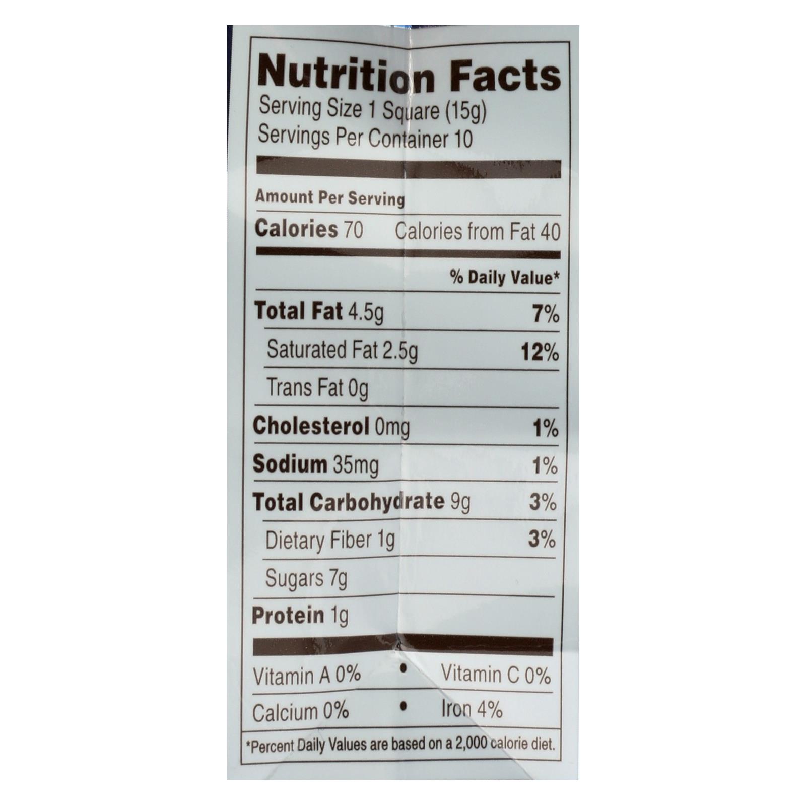 Ghirardelli Dark Chocolate Sea Salt Caramel Squares - Case Of 6 - 5.32 Oz - Image 3