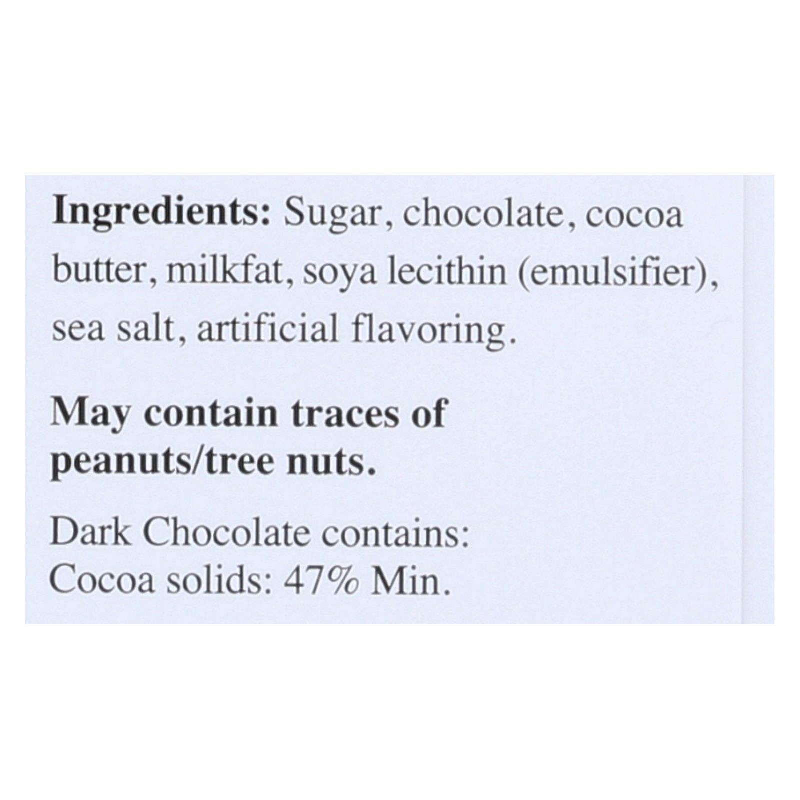 Lindt Chocolate Bar, Dark Chocolate, 47 Percent Cocoa, Excellence, Touch Of Sea Salt, 3.5 Oz Bars, Case Of 12 - Image 3