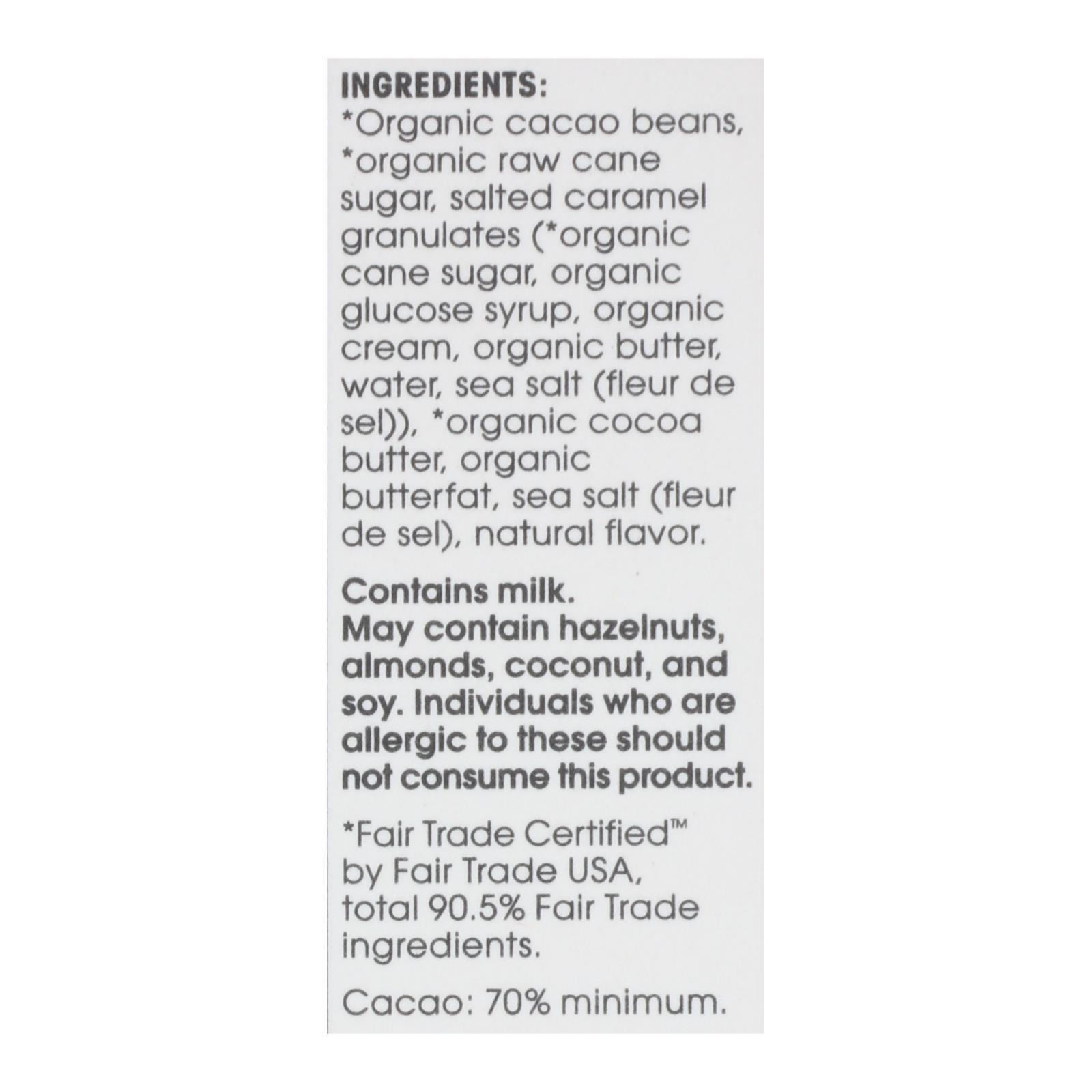 Alter Eco Americas Organic Chocolate Bar, Dark Salted Burnt Caramel, 2.82 Oz Bars, Case Of 12 - Image 3