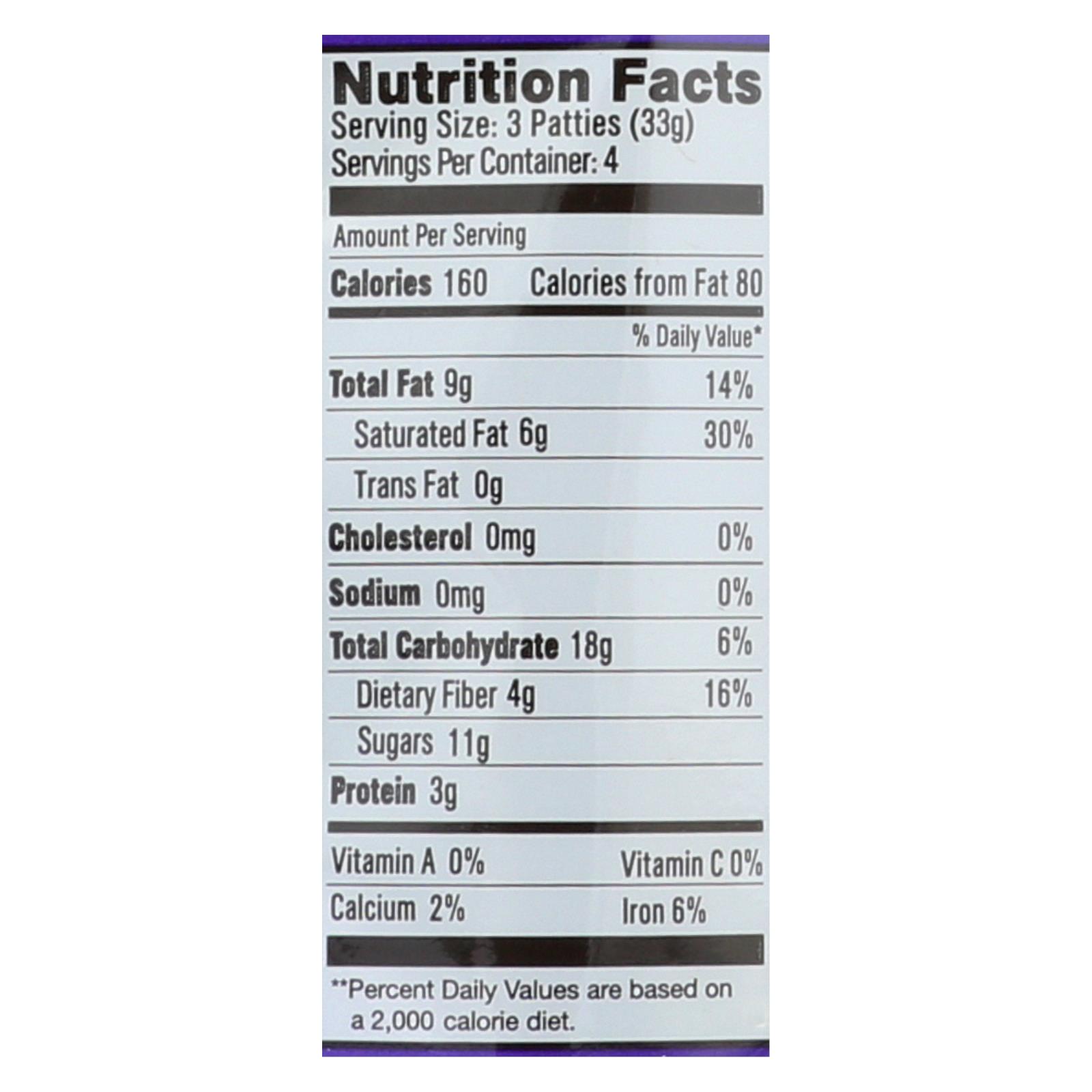 Heavenly Organics Candy Chocolate Honey Patties Double Dark Chocolate - Case Of 6 - 4.66 Oz - Image 2