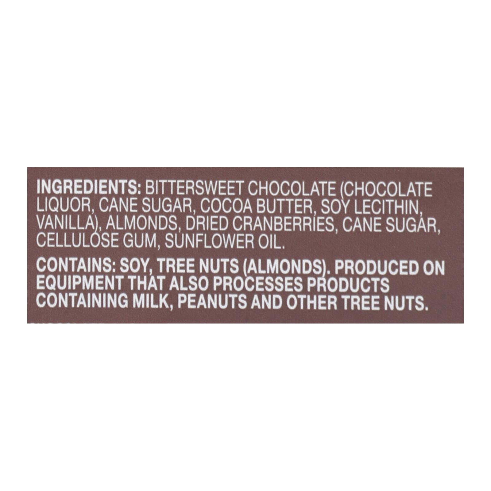 Endangered Species Natural Chocolate Bars, Dark Chocolate, 72 Percent Cocoa, Cranberries And Almonds, 3 Oz Bars, Case Of 12 - Image 3
