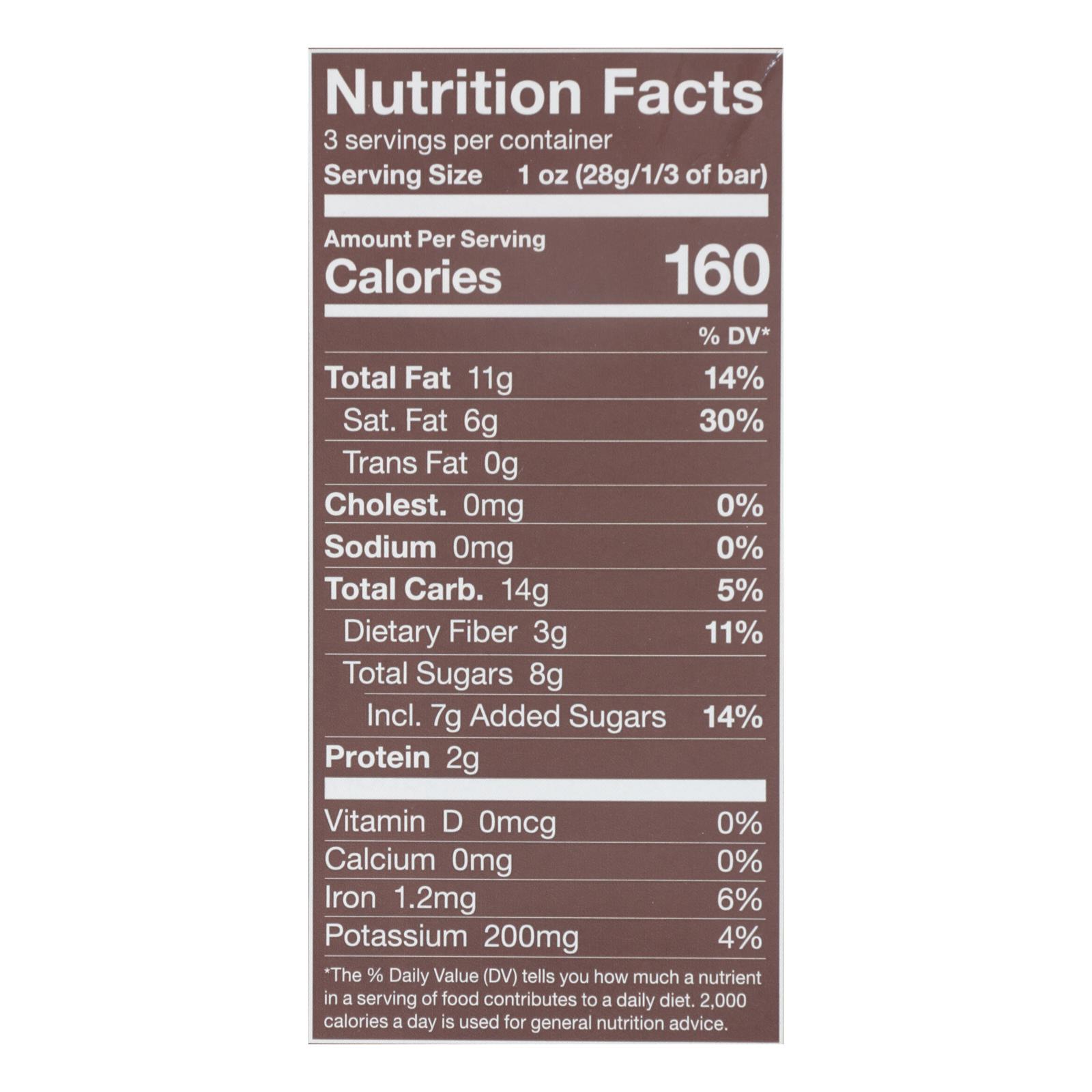 Endangered Species Natural Chocolate Bars, Dark Chocolate, 72 Percent Cocoa, Cranberries And Almonds, 3 Oz Bars, Case Of 12 - Image 2