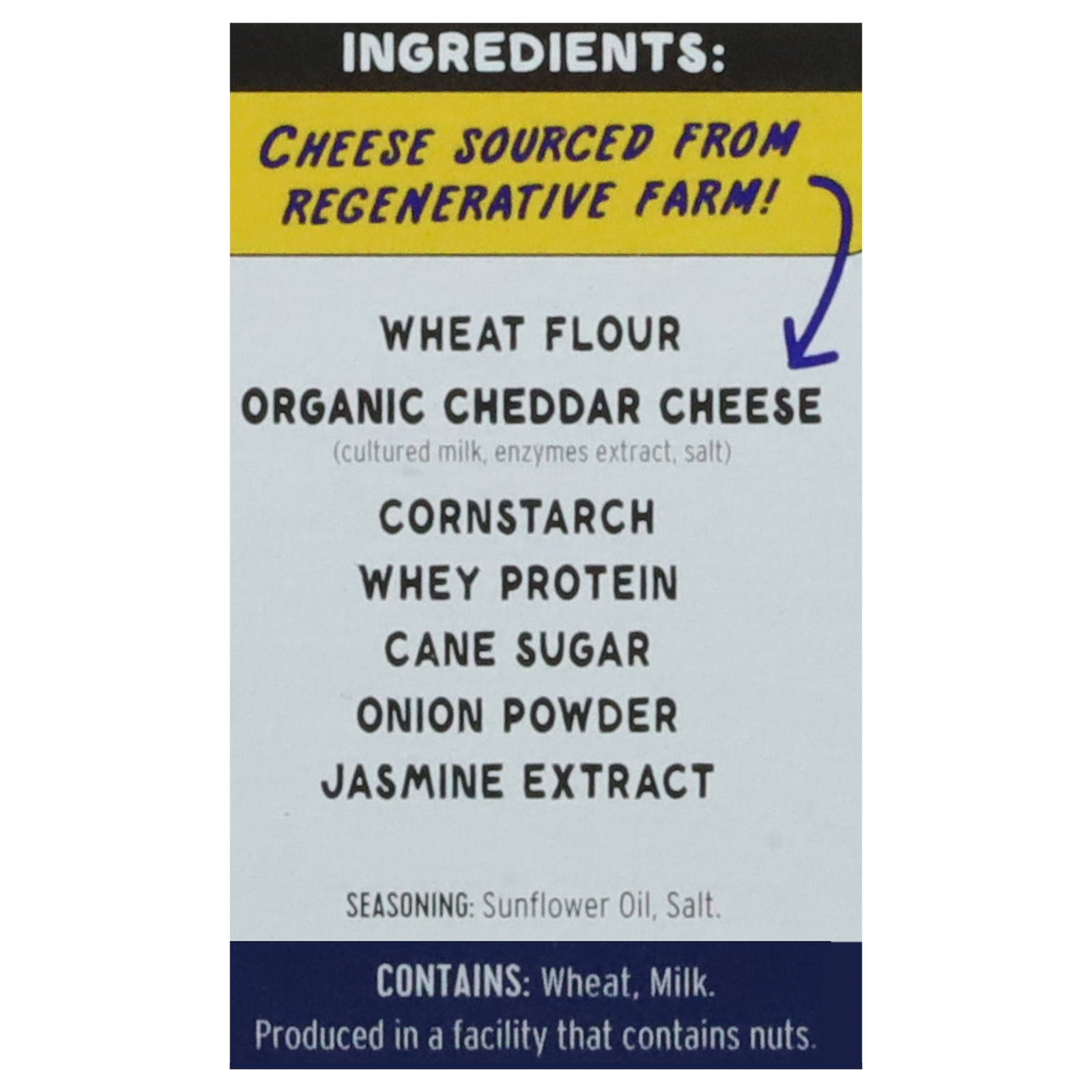 Cheddies - Cracker Organic Cheddar Classic Sea Salt - Case Of 6 - 4.2 Ounces - Image 2