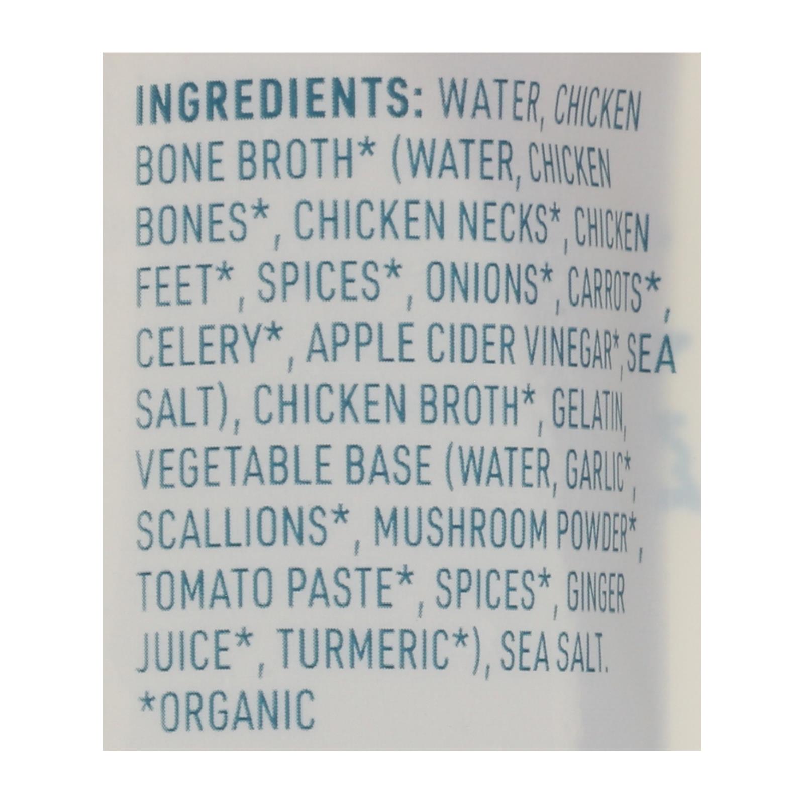 Bare Bones Broth - Bone Broth Organic 2 Chicken Classic - Case Of 8-16 Fluid Ounces - Image 2