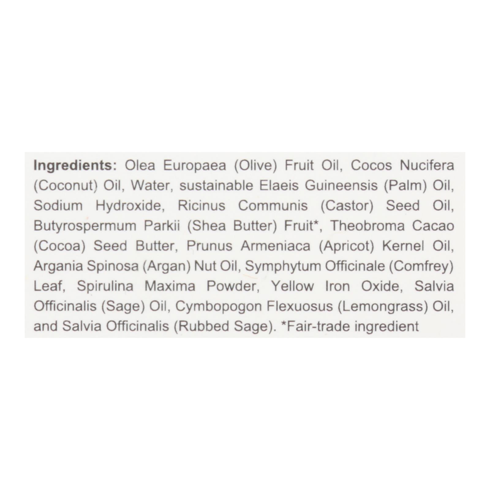 Spinster Sisters Company - Soap Bar Lemongrass Sage - 1 Each-4.5 Ounces - Image 2