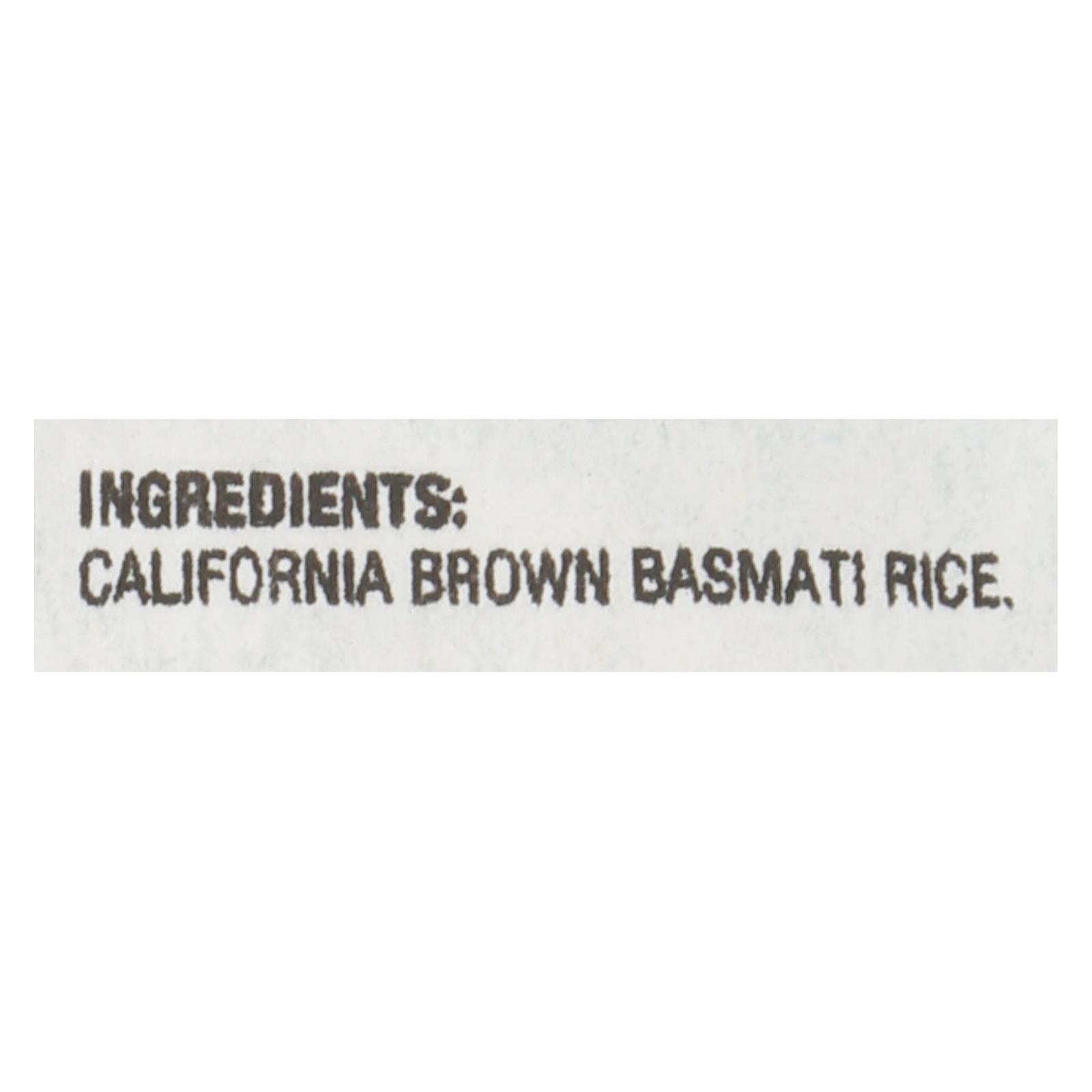 Lundberg Family Farms Brown Basmati Rice, Case Of 25 Lbs - Image 3