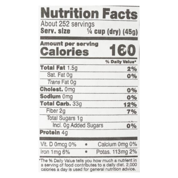 Lundberg Family Farms Organic Rice, Brown Basmati, Case Of 25 Lbs - Image 2