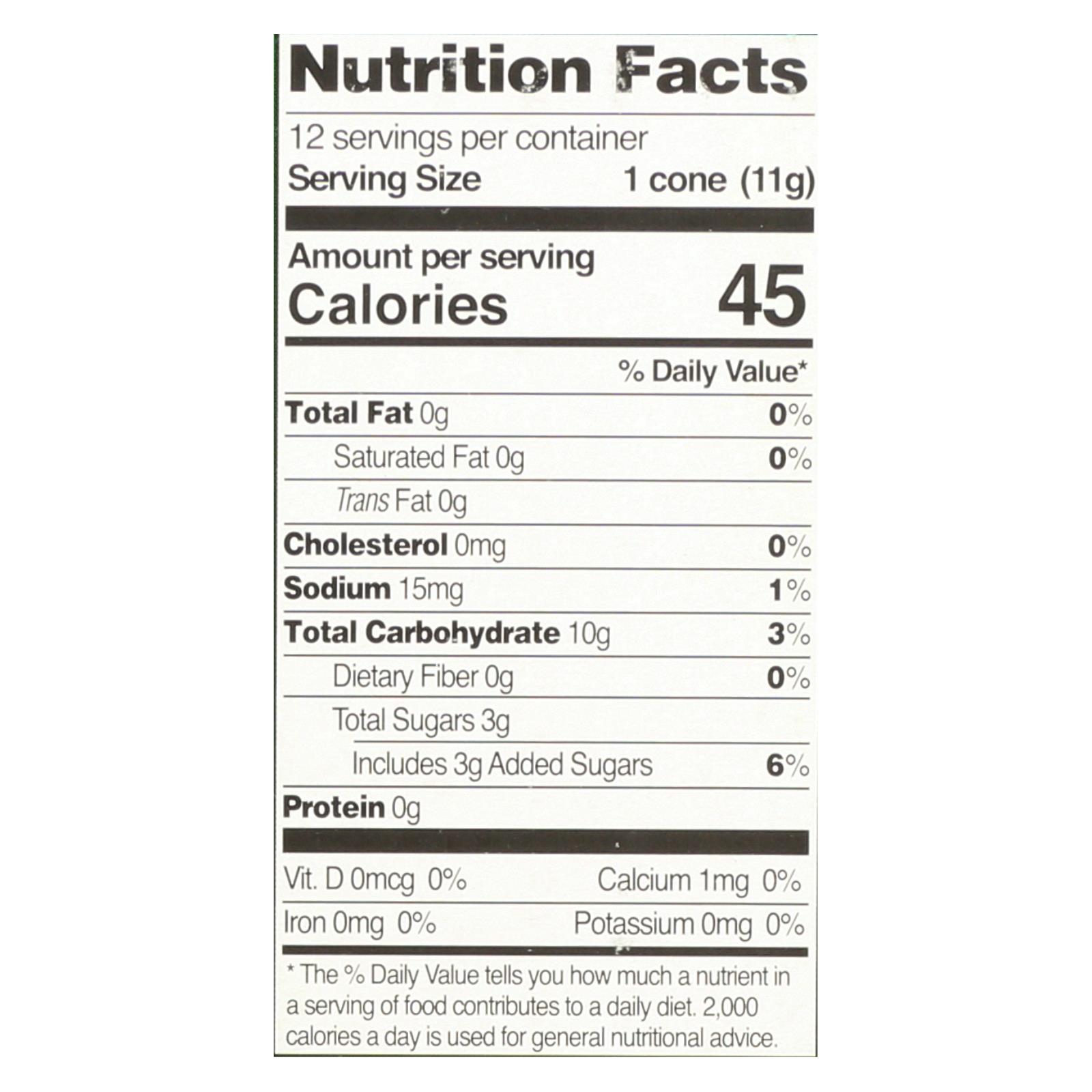 Let's Do Ice Cream Cones, Sugar, Case Of 12, 4.6 Oz. - Image 3