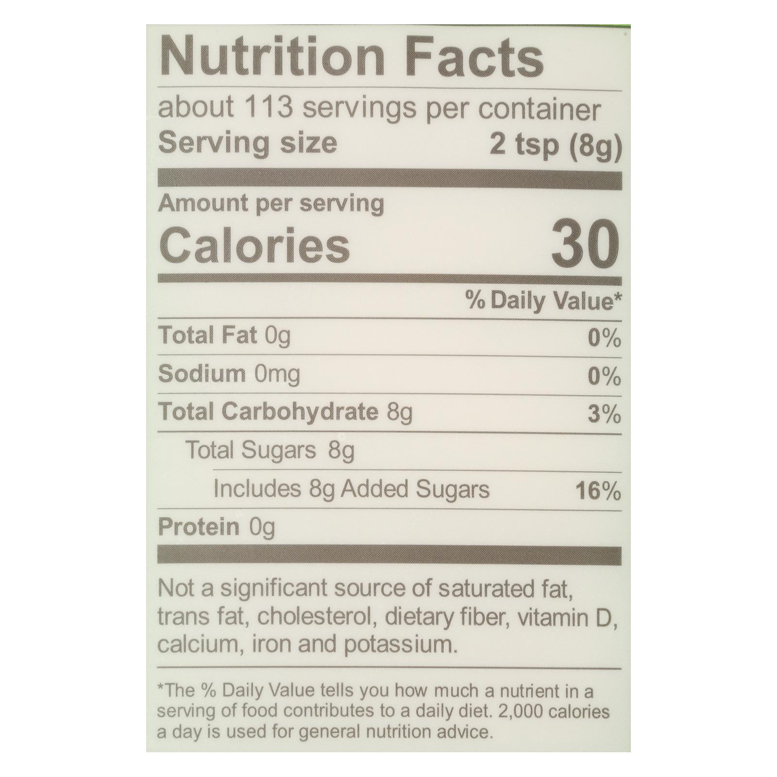 Wholesome Sweeteners Sugar, Organic, Cane, Fair Trade, 2 Lb, Case Of 12 - Image 2