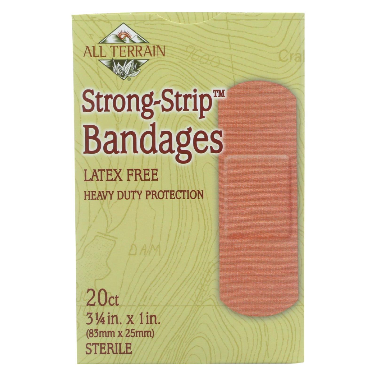 All Terrain, Bandages, Strong-strip, 20 Count, 1 Each - Image 2