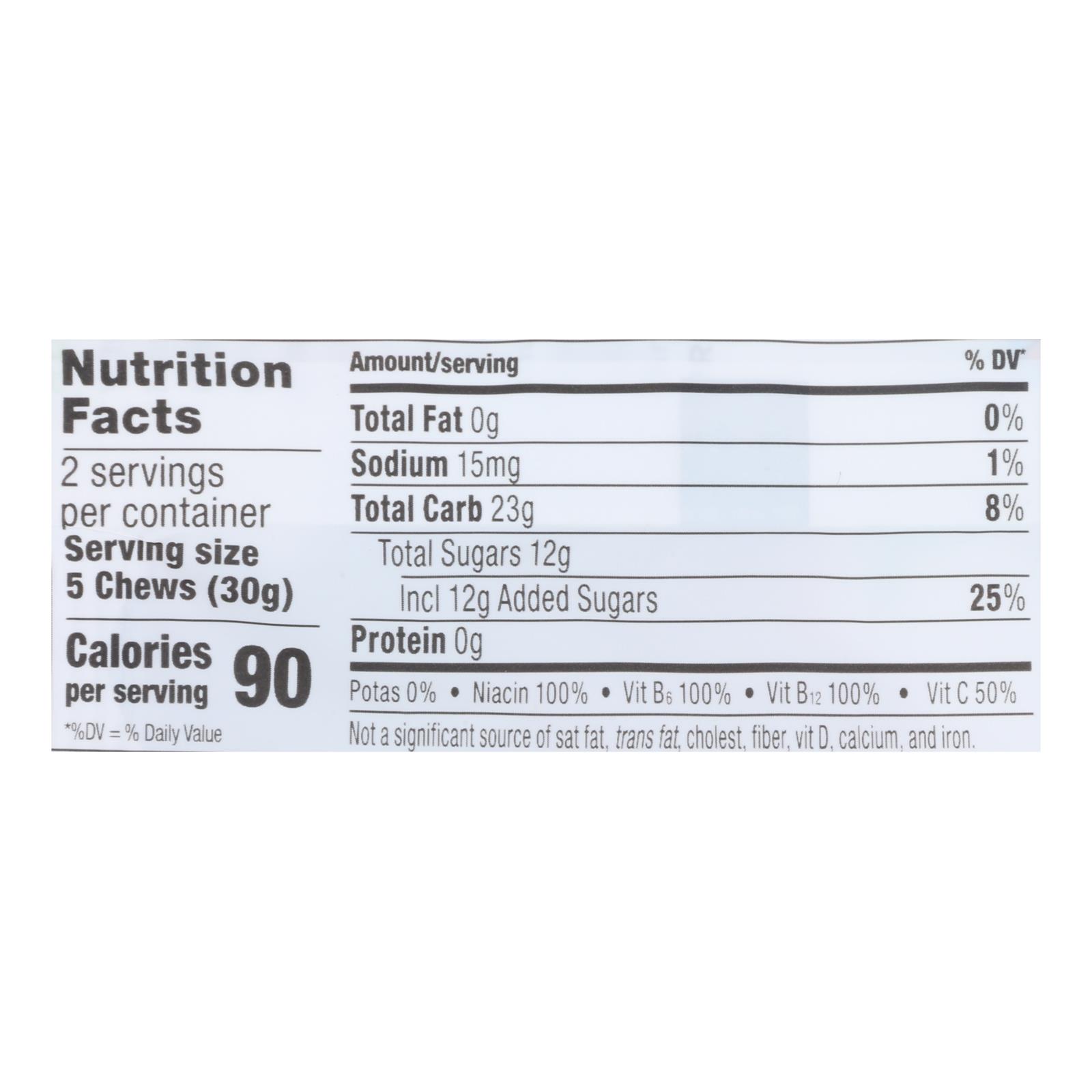 Probar Bolt Energy Chews, Organic Berry Blast, 2.1 Oz, Case Of 12 - Image 2