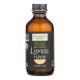 Frontier Herb Lemon Flavor, Organic, 2 Oz