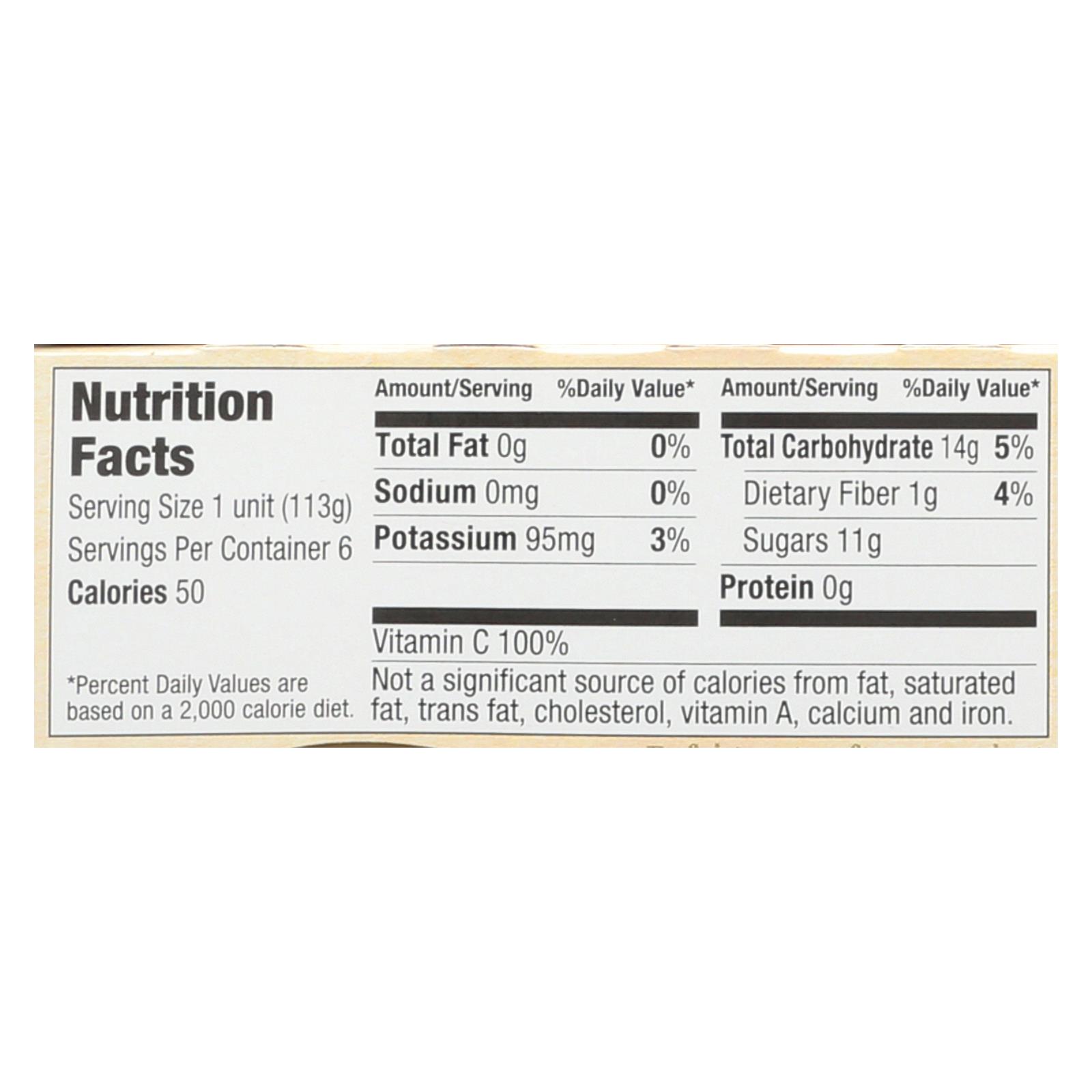 Santa Cruz Organic Apple Sauce, Case Of 12, 4 Oz. - Image 2