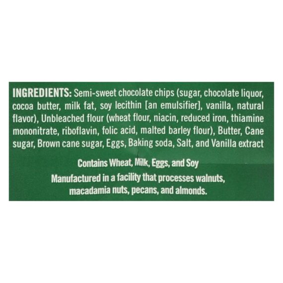 Tate's Bake Shop Double Chocolate Chip Cookies, Case Of 12, 7 Oz. - Image 2
