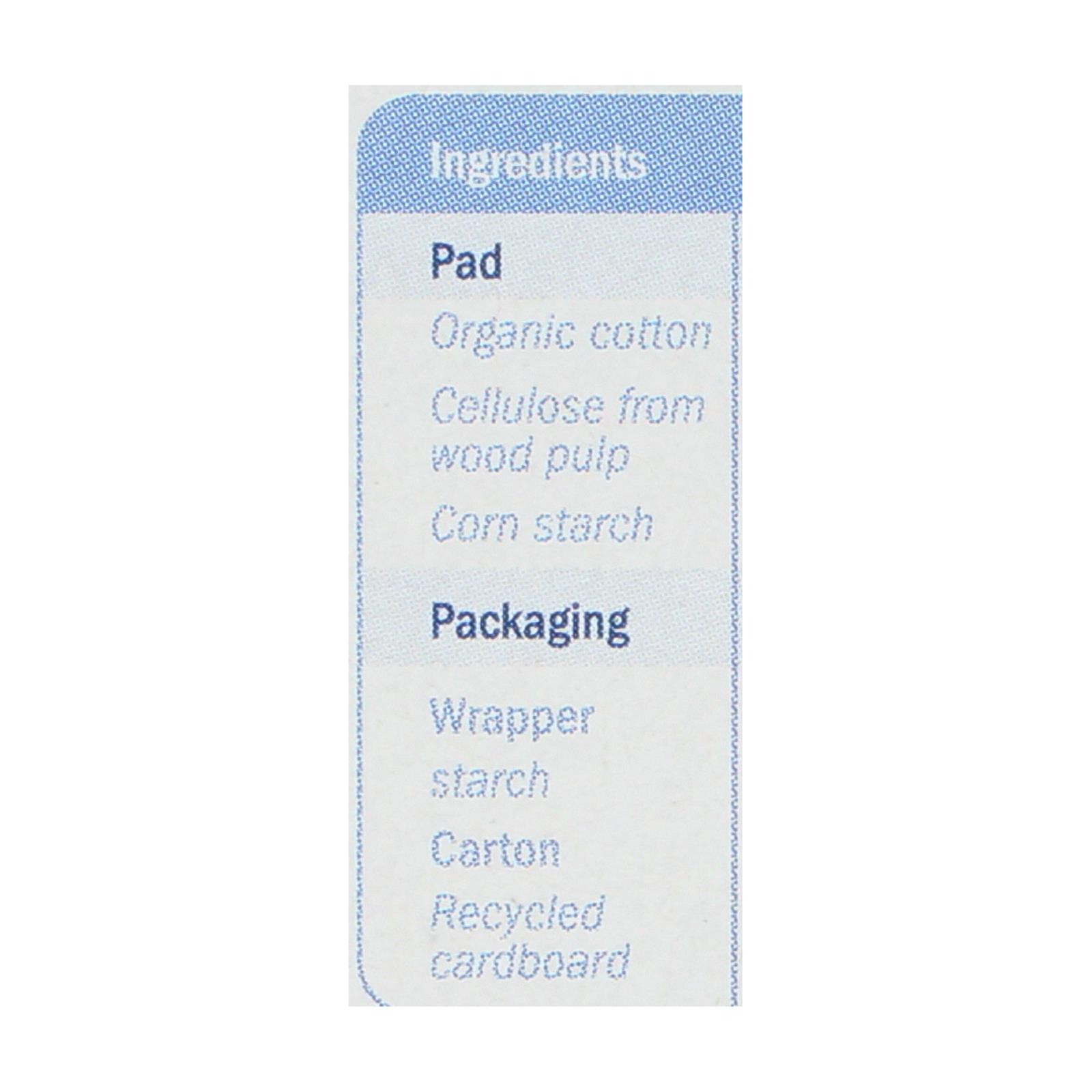 Natracare Ultra Extra Pads W/wings, Long, 8 Count - Image 2