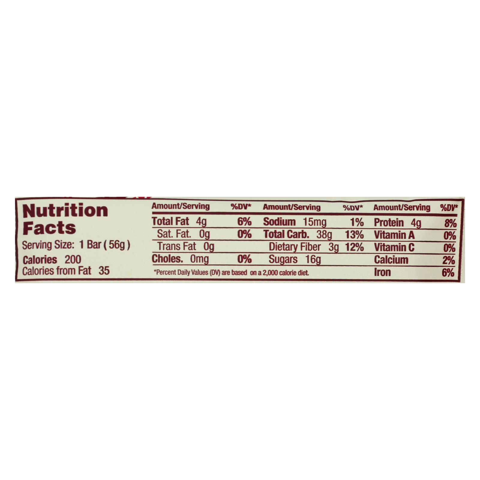 Gomacro Organic Macrobar, Cherries And Berries, 2 Oz Bars, Case Of 12 - Image 3