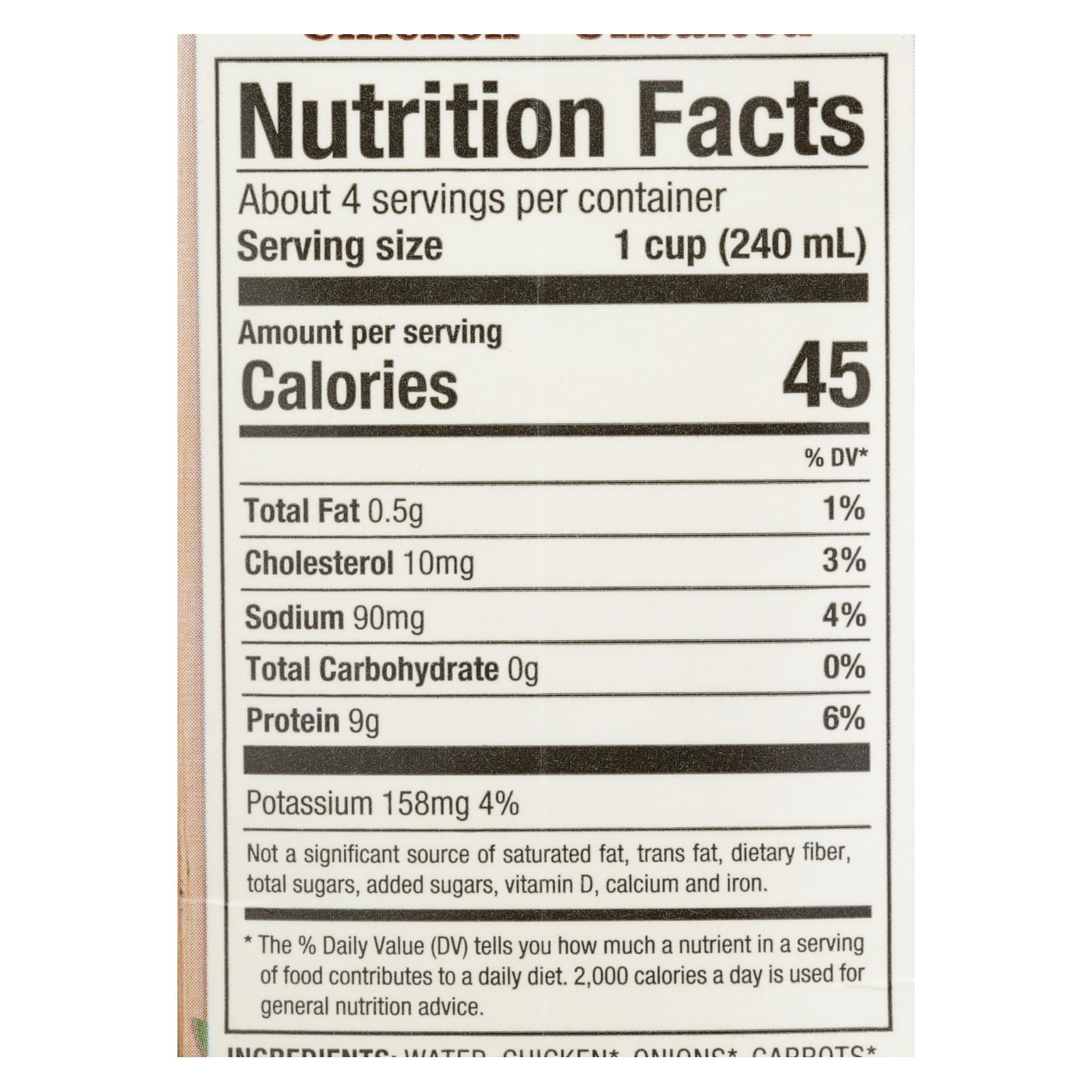 Pacific Natural Foods Bone Broth, Chicken, Case Of 12, 32 Fl Oz. - Image 3