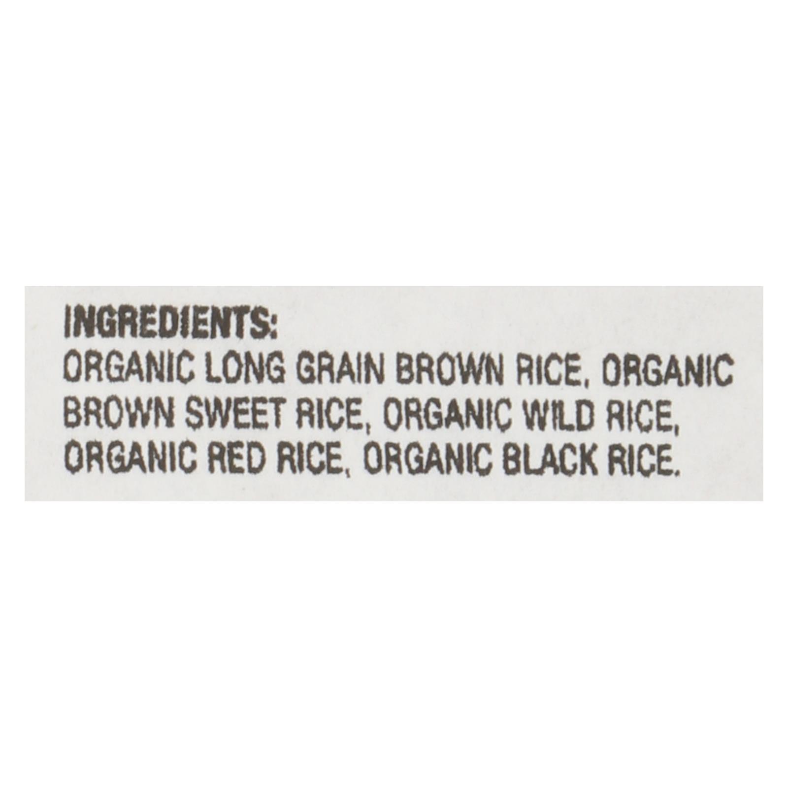 Lundberg Family Farms Organic Wild Blend Gourmet Brown Rice, Case Of 25 Lbs - Image 3