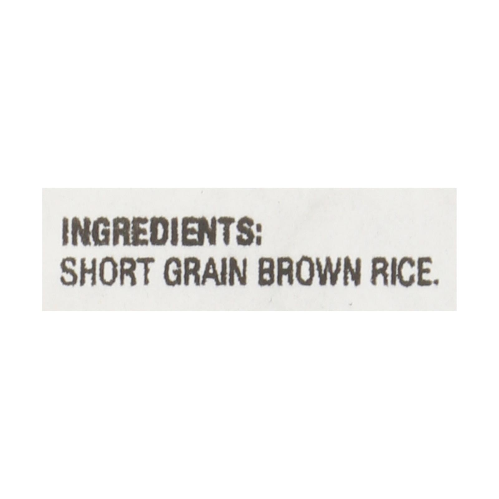 Lundberg Family Farms Brown Short Grain Rice, Case Of 25 Lbs - Image 2