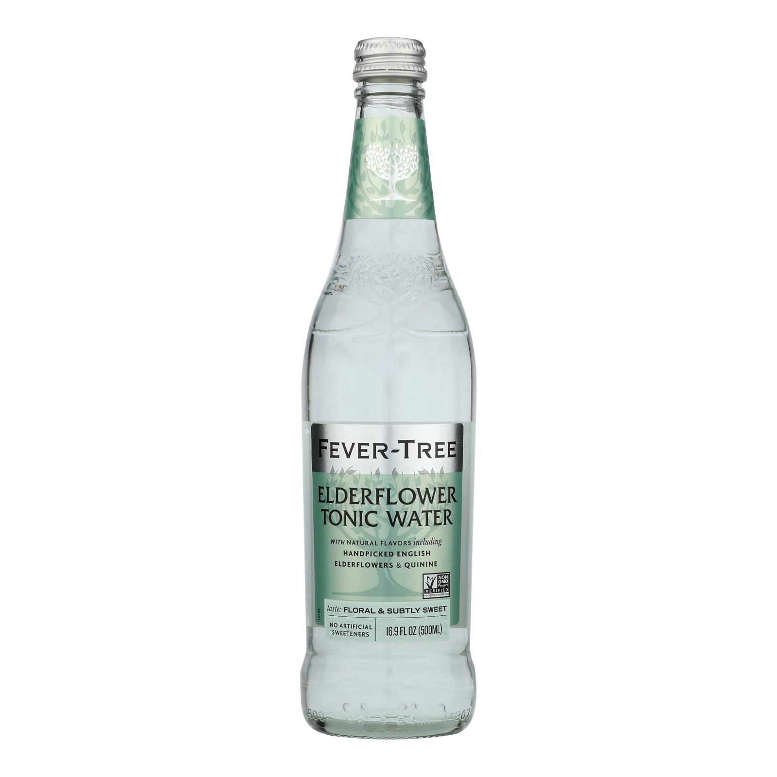 Fever - Tree Elderflower Tonic Water - Tonic Water - Case Of 8 - 16.9 Fl Oz.