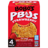 Bobo's Oat Bars - Pb&js Strawberry Jam - Cs Of 6-4-2.1 Oz