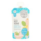 Serenity Kids - Pouch Beef Kebab W Veg - Cs Of 6-3.5 Oz