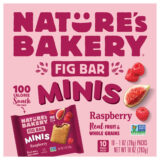 Nature's Bakery - Fig Bar Raspberry Mini - Cs Of 6-10 Oz