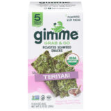Gimme Seaweed Snacks - Seaweed Snk Og2 Tryki 5pk - Cs Of 6-5-.14 Oz