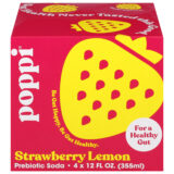 Poppi - Prebio Soda Straw Lemon - Cs Of 6-4-12 Fz
