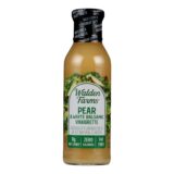 Walden Farms Calorie Free Pear And White Balsamic Vinaigrette  - Case Of 6 - 12 Fz