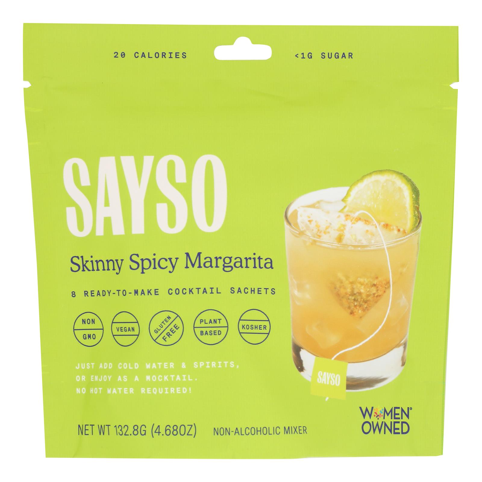 Sayso - Margarita Og2 Skinny Spcy - Cs Of 6-4.68 Oz