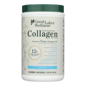 Great Lakes Wellness - Collagen Peptds Vanilla - Ea Of 1-10 Oz