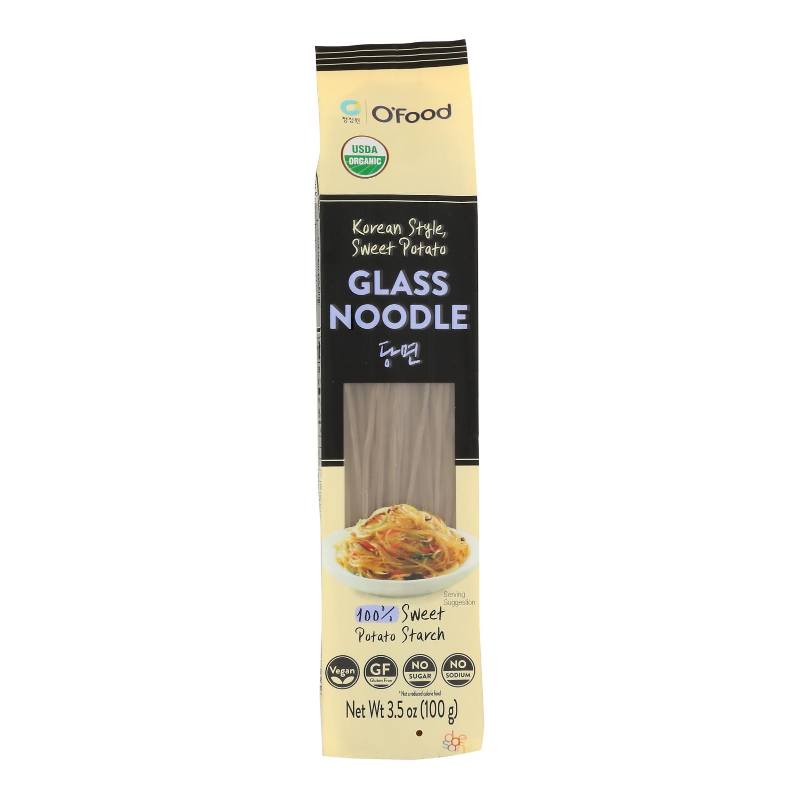 O'food - Noodle Og1 Swt Pot Glass - Cs Of 12-3.5 Oz