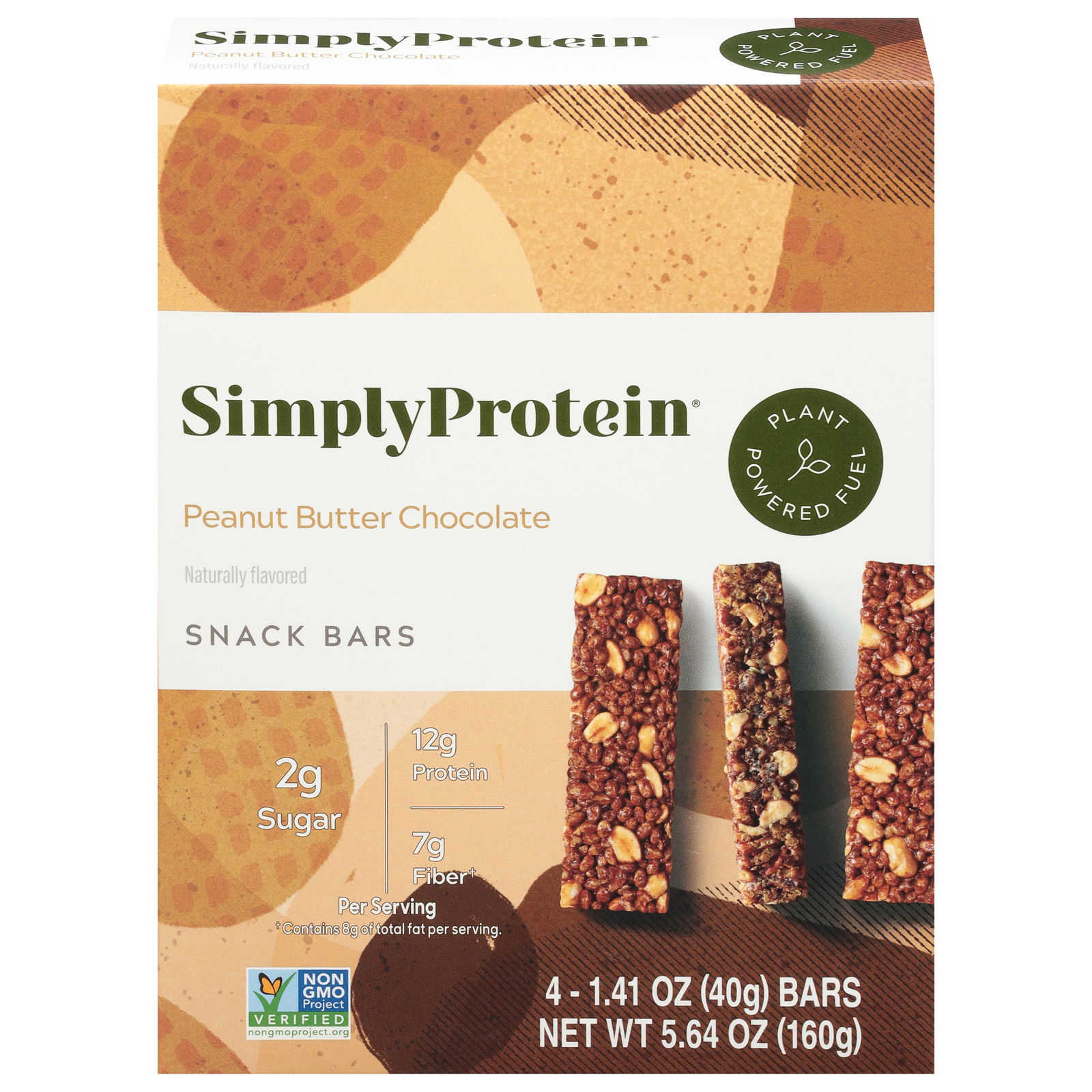 Simply Protein - Protein Bar Pb Chocolate - Cs Of 6-4-1.41 Z
