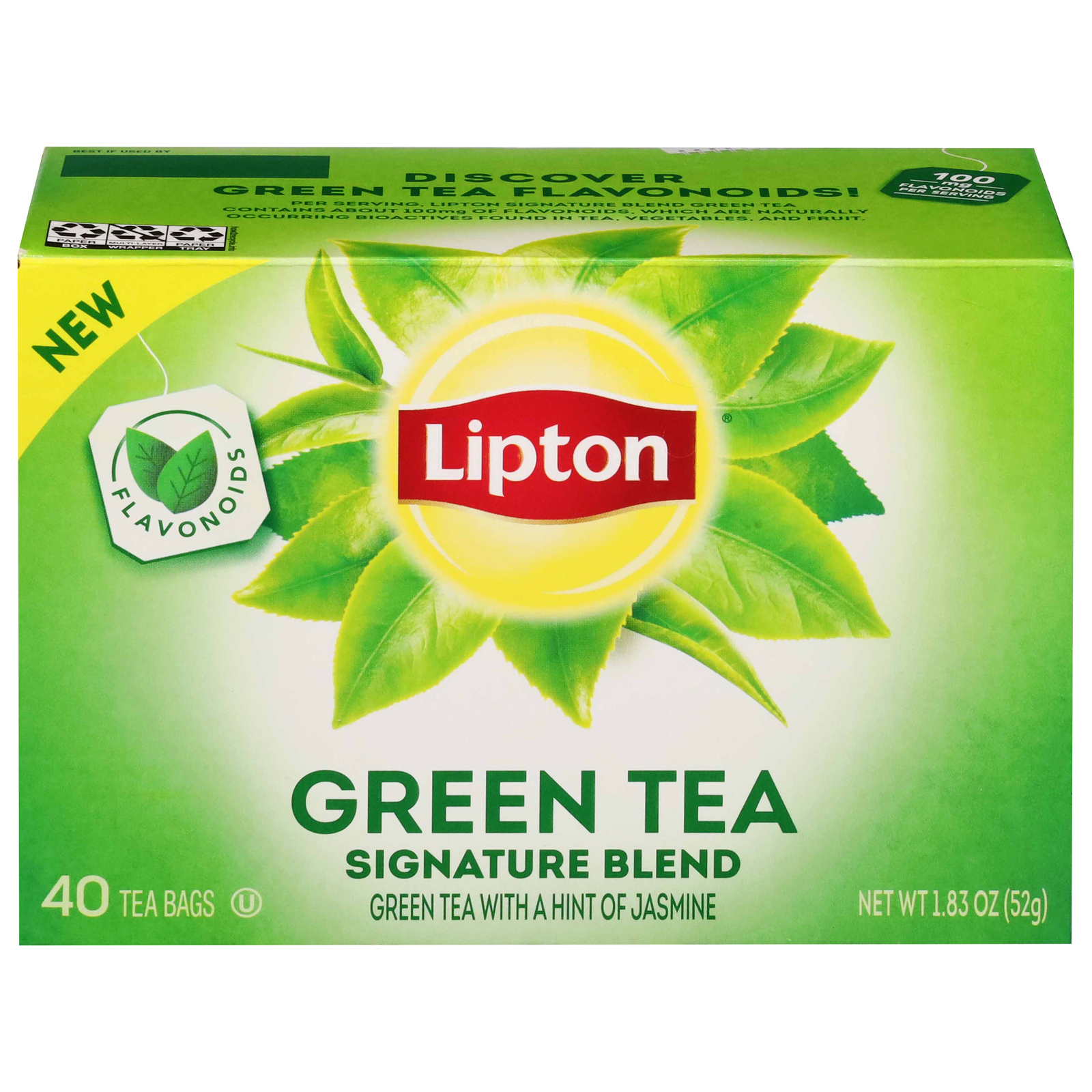 Lipton - Tea Green Signature Blend - Cs Of 6-40 Ct