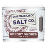 San Francisco Salt Company Hickory Smoked Sea Salt  - Case Of 6 - 5 Oz