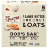 Bob's Red Mill - Bars Pbtr Coconut Oats - Cs Of 6-7.4 Oz